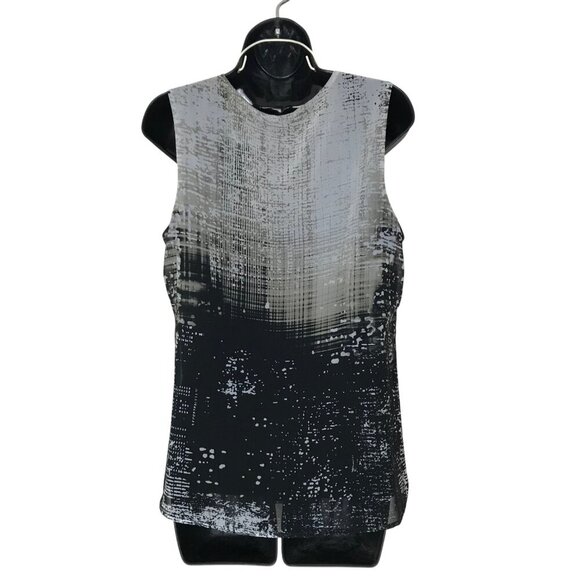 Iris Setlakwe Vibrant Flowing Neutral Top Size 10 - Picture 5 of 7